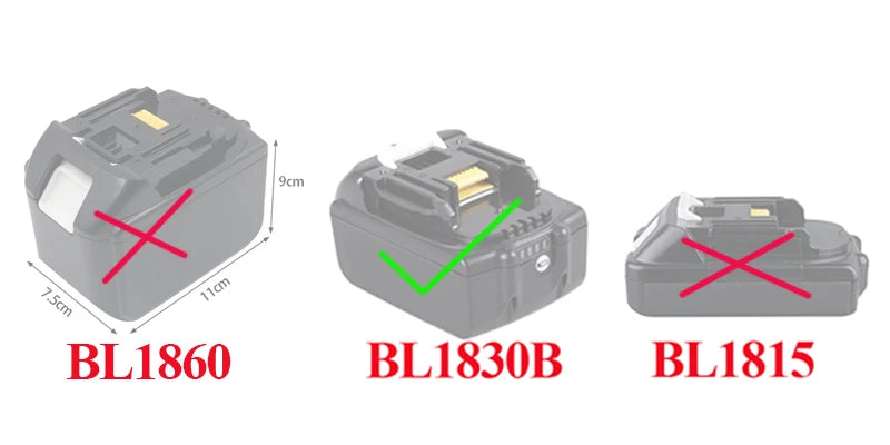 Lithium Battery Protective Cover For Makita BL1830 BL1850 18V Soft AntiFall Waterproof Non-Slip Wear-Resistant Light Shell