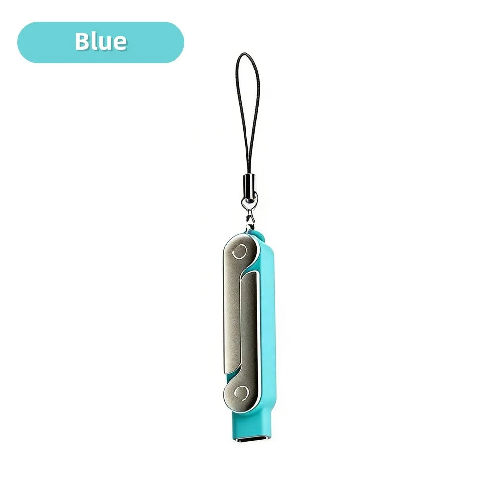240W Fast Charging Bracket Adapter Portable Type C Male To Type C Female Converter With Foldable Phone Stand for iphone 15 16 17
