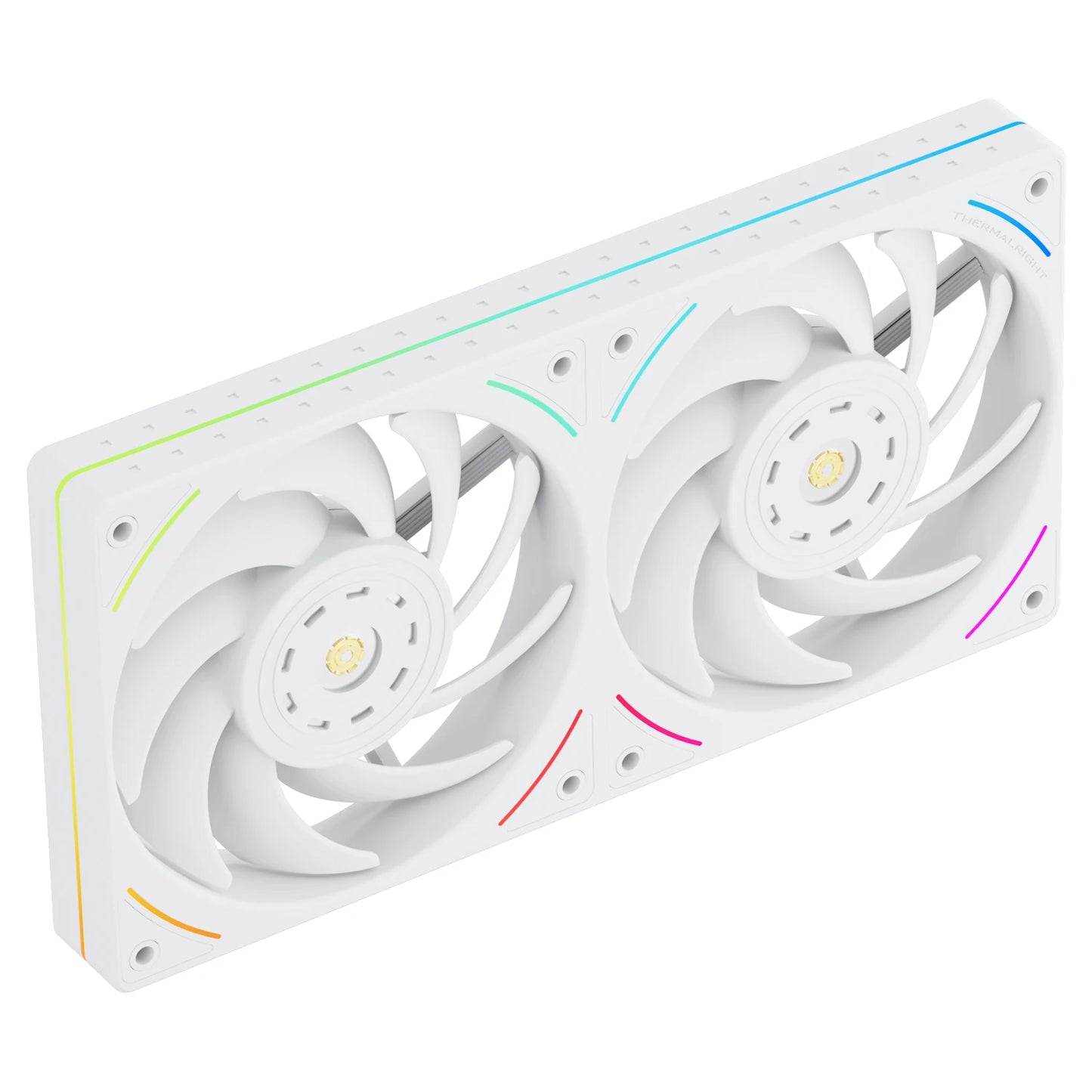 Thermalright TL-UB24 Computer Case Fan, ARGB 240mm Single-Frame Case Fan (2x120mm)/Silent/High CFM/PWM/2150 RPM