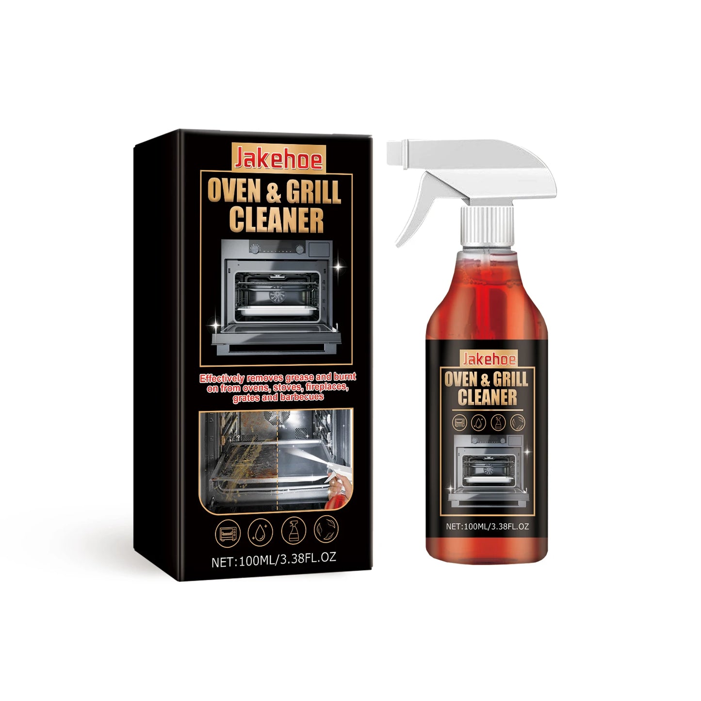 Ovens Cleaning Foam Spray Strong Kitchen Remove Grill Stove Oil Stains All Purpose Cleaner for Kitchen Appliances Household Care