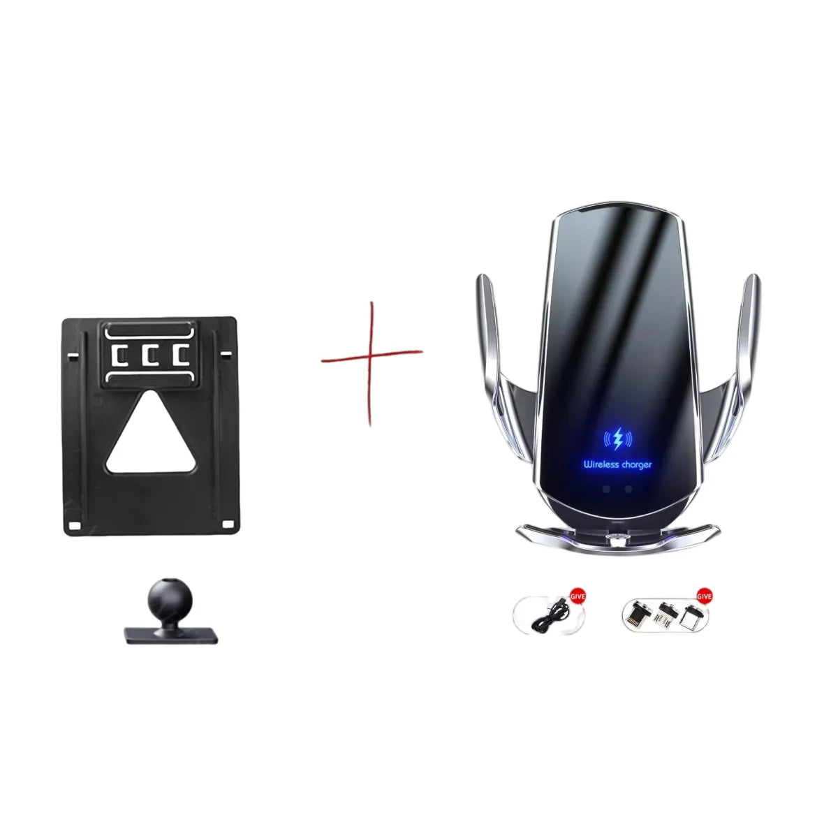 For Volkswagen VW Touran 1T 2005-2013 2009 2010 Car Phone Holder Special Fixed Bracket Base Wireless Charging Cars Accessories
