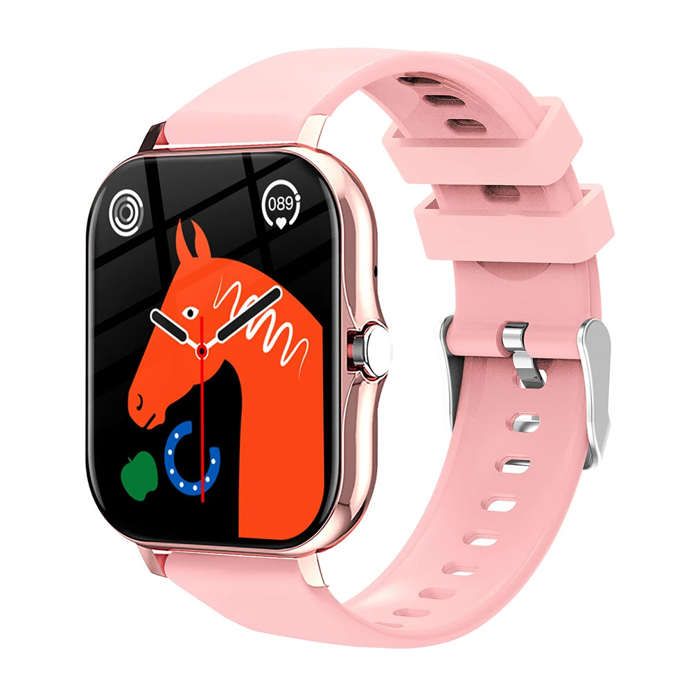 2025 New Smart Watch 1.83 Inch HD Display Answer Make Call Message Preview Sport Modes DIY Dial Weather Forecast Men Women Gifts