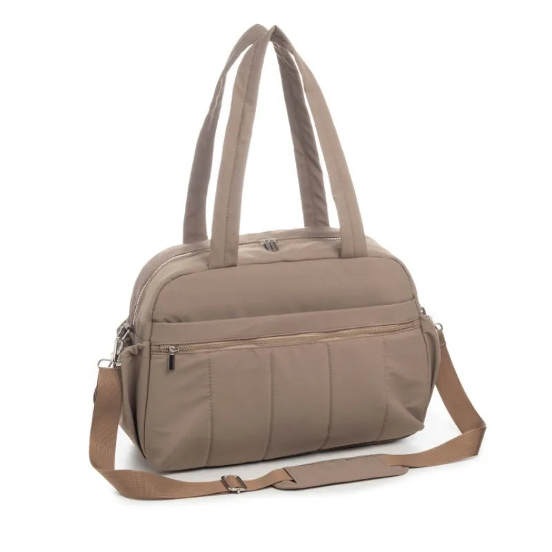 Women's Travel Duffel Bags Large-capacity Gym Bag with Wet Pocket Carry on Waterproof Weekender Handbag Toiletry Bags 2025 New