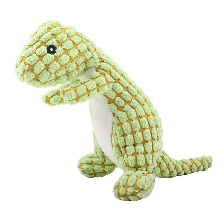 Cats and Dogs Pet Plush Dinosaur Toys Interactive Dog Chew Toys Plush Stuffing Pet Supplies Dog Toys for Small Dogs Pet Accessor