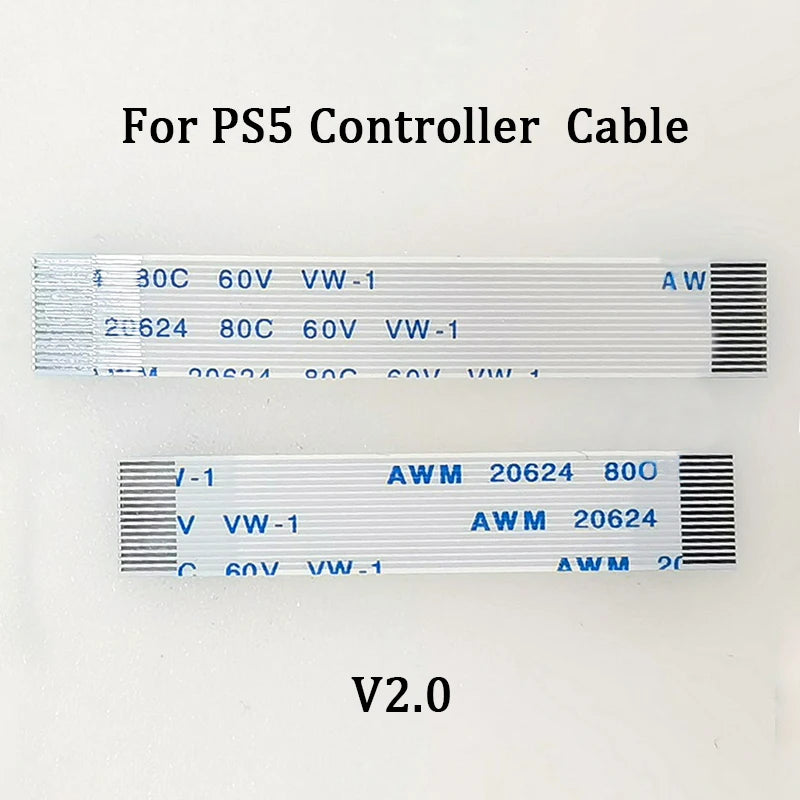 1Set Microphone Flex Cable For PS5 V1 V2 V3 Gamepad Controller Flat Cable For PS5 BDM-010 020 030 Handle Inner Mic Ribbon Cables