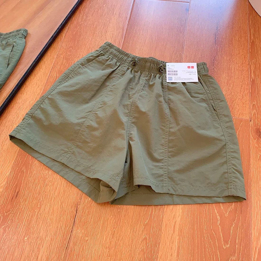 Summer New Women's Casual Thin Quick Dry Sport Shorts High Waist Wide Leg Pants High Waist Absorb Sweat Summer Fashion