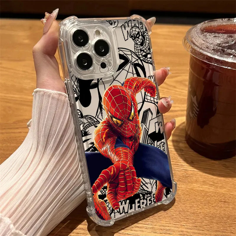 Hot Movie SpiderS ManS Phone Case For Motorola Moto Edge G G77 G86 G06 G56 70 60 50 G24 E15 Pro Neo Fusion Stylus Power 5G