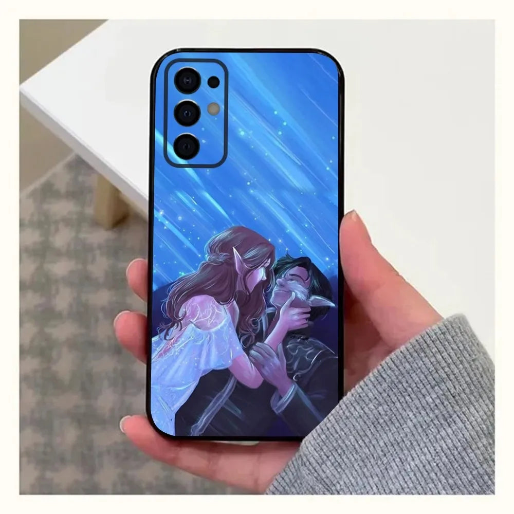 Acotar A Court of Mist and Fury Phone Case For Samsung S24,S21,S22,S23,S30,Ultra,S20,Plus,Fe,Lite,Note,10,9,5G Black Soft Cover