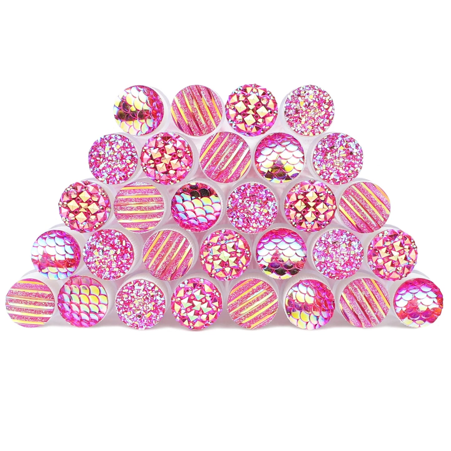 Mascara Wands Tube 30pcs Reusable Lash Spoolies Tube Eyelash Brush Tubes Makeup Brush Spoolies Lash Extension Brushes Applicator