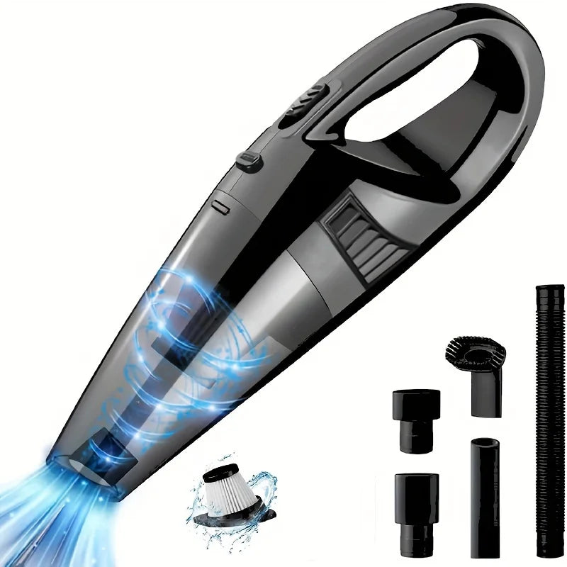 12V Handheld Vacuum Cleaner, Handheld Car Vacuum Cleaner With Strong Suction Power, Portable Mini Handheld Car Vacuum Cleaner