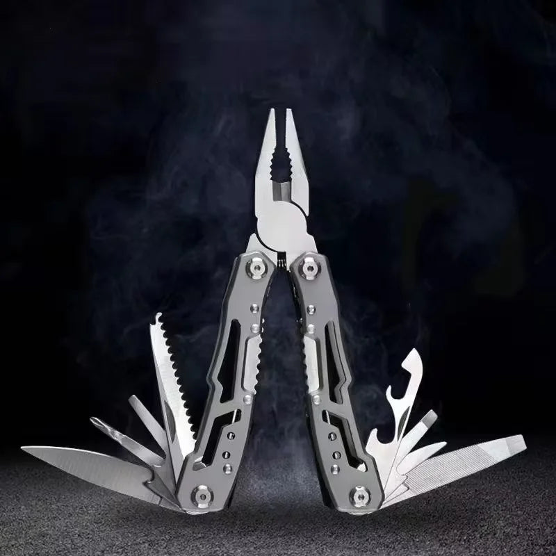 Outdoor Multitool Camping Portable Stainless Steel Edc Folding Multifunction Tools Emergency survival Knife Pliers