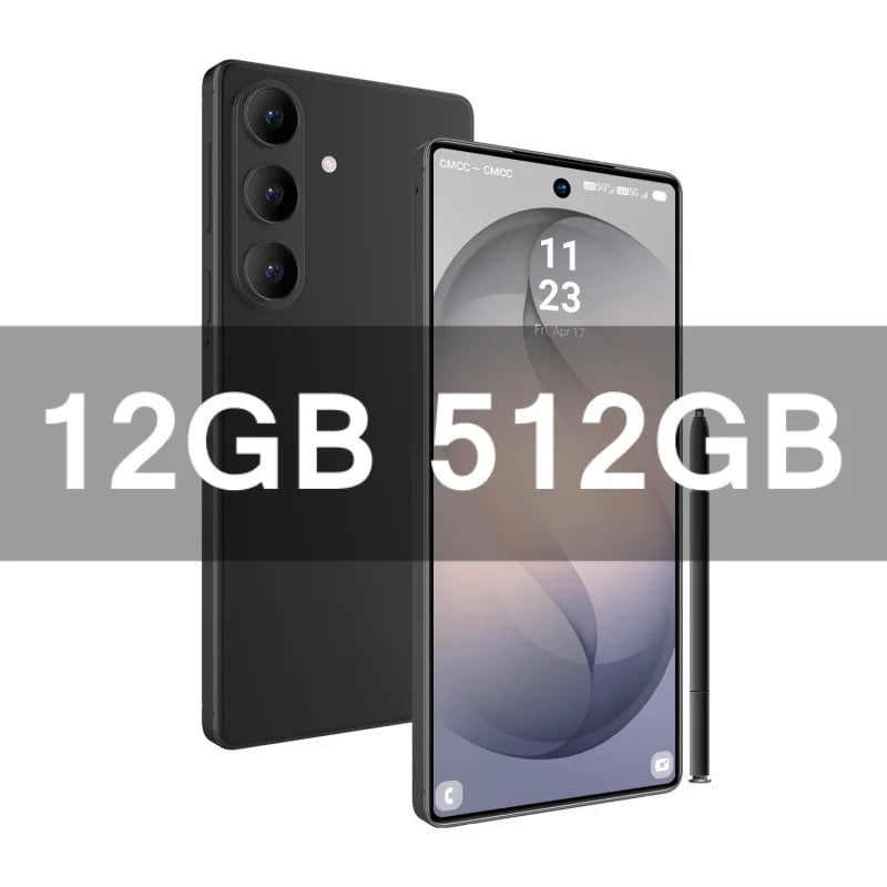 A57 22GB+2TB Global For Edition 8000mah HOT Screen Android 5G 108MP x 72MP Protector Battery Original Smart 7.3''HD AB2
