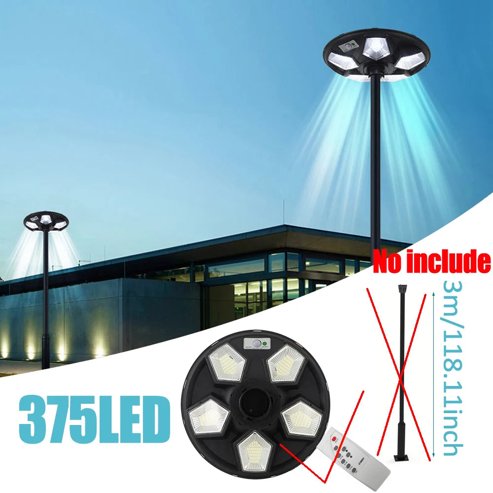 Portable Solar Floor Lights Motion Sensor Solar Garden light Solar Street Lamp Outdoor Emergency Waterproof for Parking Yard