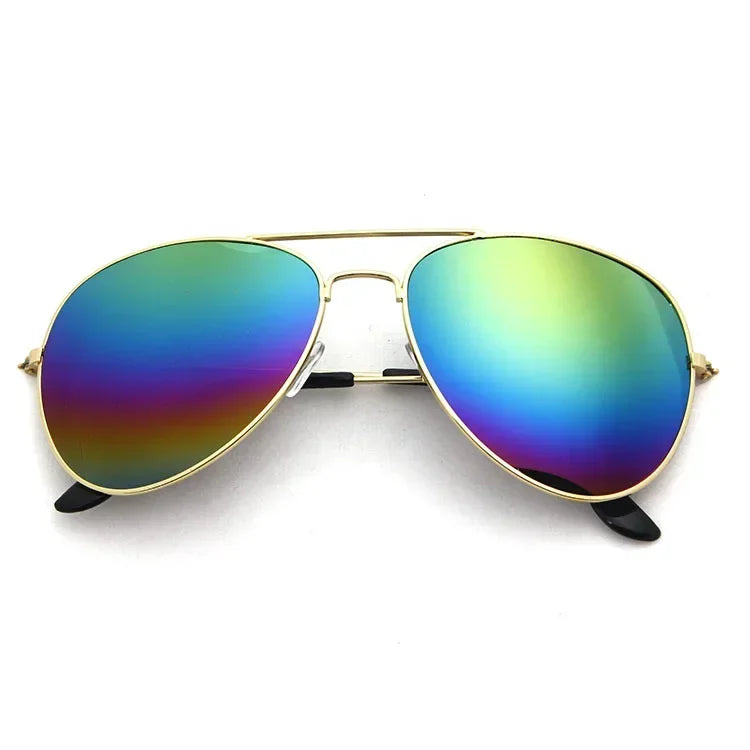 New Vintage Pilot Sunglasses for Men Metal Frame Women Sun Glasses Fashion Oculos Masculino Outdoor Shades Sunglasses UV400