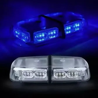 12V 60W LED Car Emergenecy Warning Flashing Lights Super Bright Amber Hazard Magnetic Beacon Lights Traffic Safety Alarm Sign
