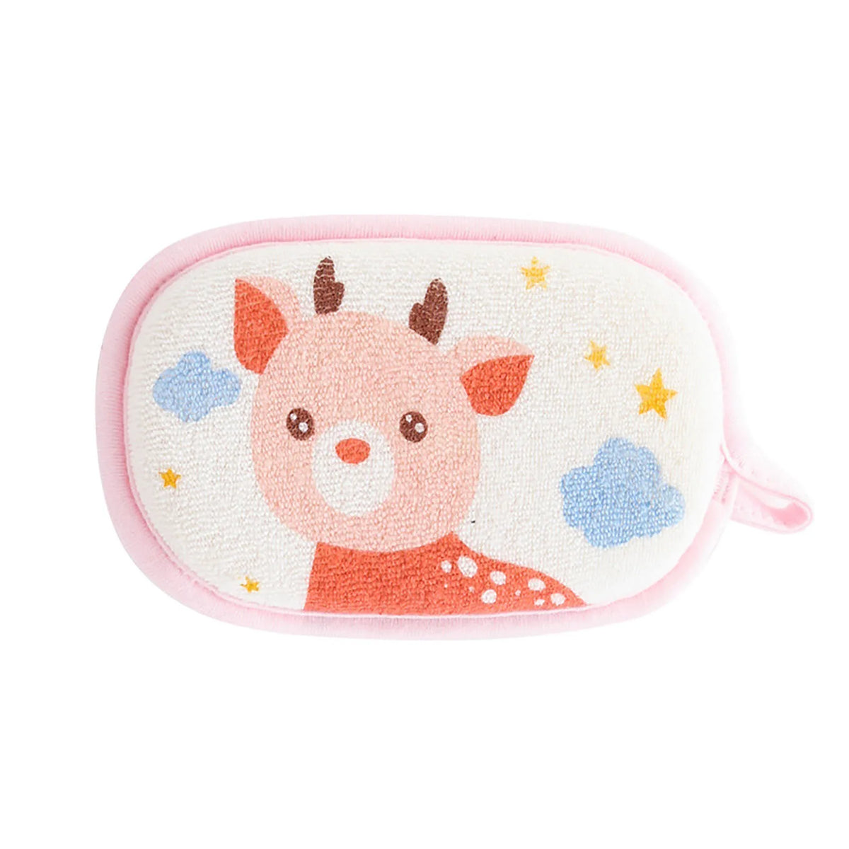 Cute Print Kids Baby Shower Bath Sponge Rub Cartoon Elephant Body Wash Towel Infant Toddle Newborn Bath Brushes Soft Rub