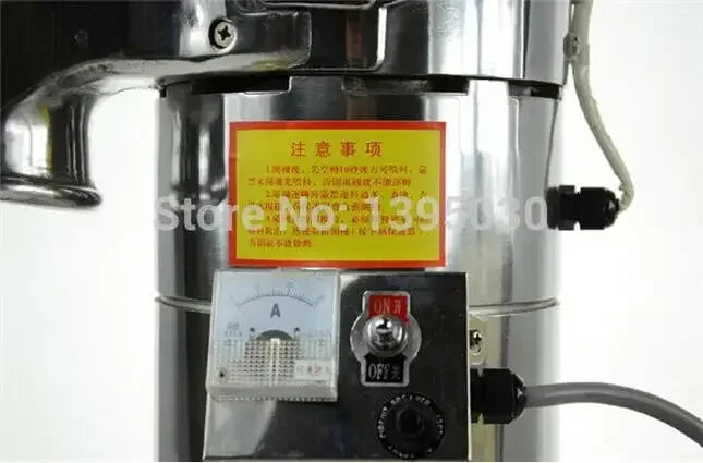 Automatic Table-type Continuous Feeding Herb Hammer Grinder Pulverizer / Herbs Grinding Machine 20kg/hour DF-20