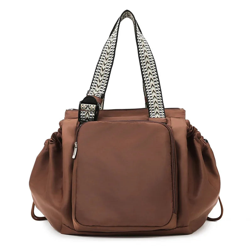 Baby Diaper Bag Multi-pocket Travel Duffel Bags Foldable Gym Bag Women Hand Luggage Airport Bags Mom Stroller Maternity Totes