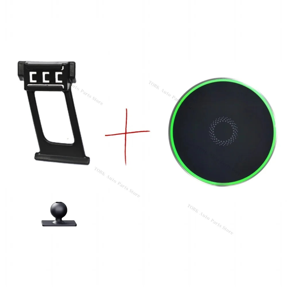 Magnetic Car Phone Holder For Audi Q3 8U 2013-2017 2018 Wireless Charging Special Fixed Bracket Base MagSafe Mount Accessoires
