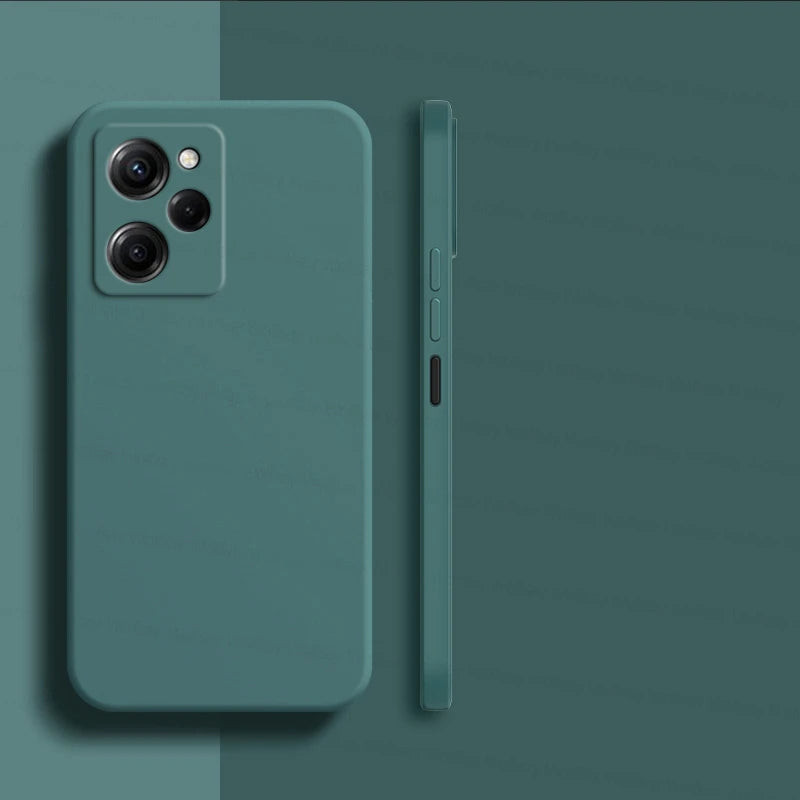 For Xiaomi Poco X5 Pro Case For Xiaomi Poco X5 Pro 5G Cover Shockproof Liquid Silicone TPU Phone Cover For Xiaomi Poco X5 Pro