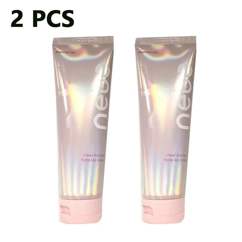nebe Body Foundation Cream Whitening Moisturizer W/ Niacinamide, Natural Cover for Neck/Legs Wedding Long Lasting No Need Remove