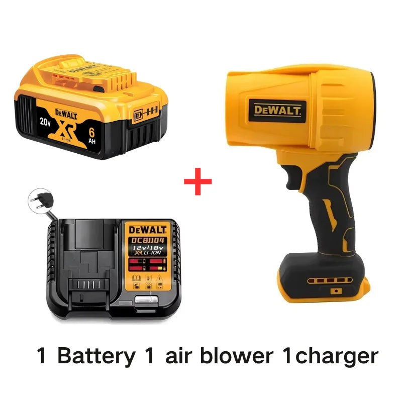 Dewalt Brush Air Hair Dryer Wireless Turbo Fan Handheld Violent Fan Dryer 20V Rechargeable Dust Removal Tool