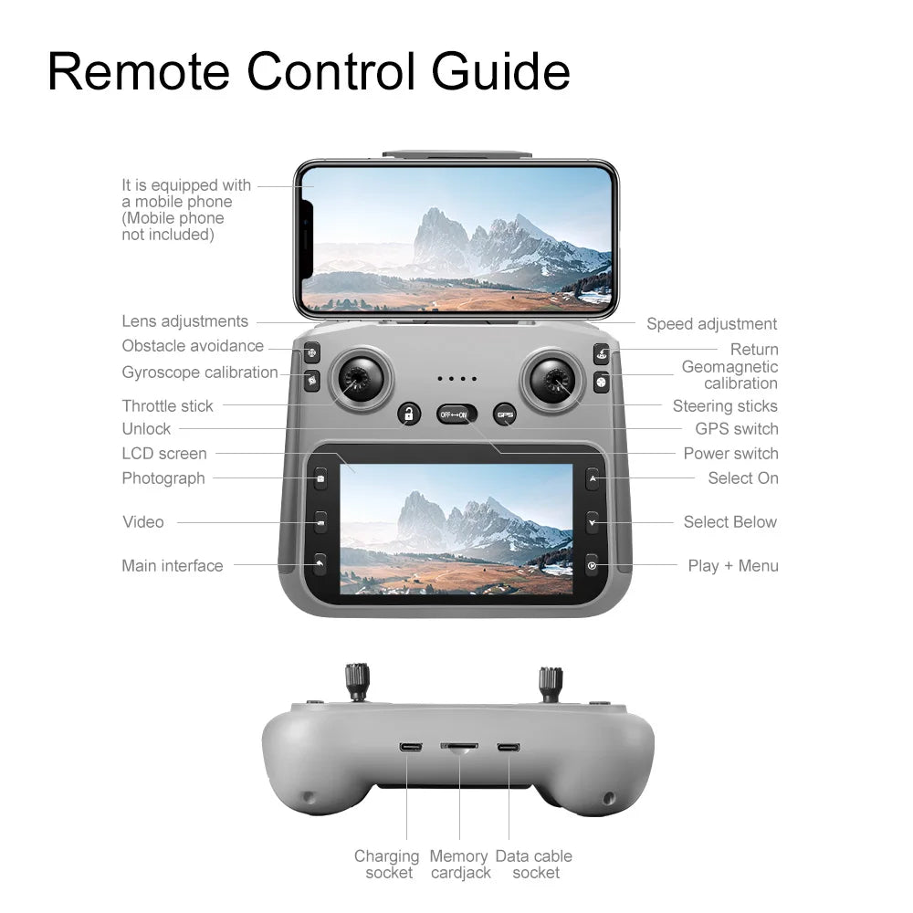 2025 Mini Drone 8K Professional HD Dual Cameras V168 Max Foldable Outdoor Drones Long Range WIFI FPV App RC Control Portable