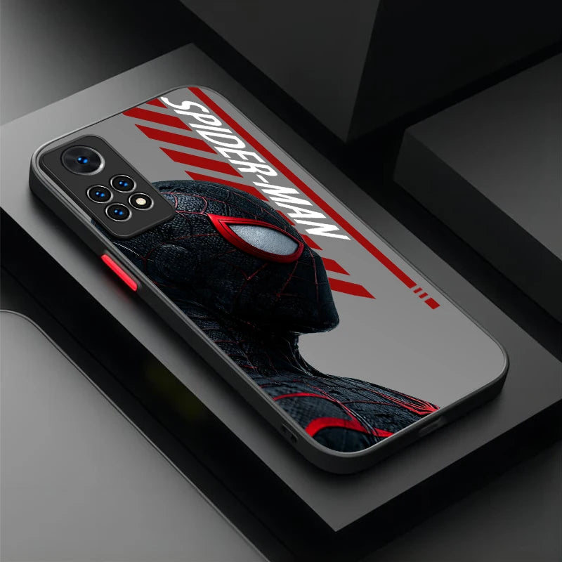 Bat Spider Man Venom Hulk Case For Xiaomi Redmi Note 14 13 12 11 Pro Plus 5G 12S 11S 10S 10 9 Redmi 14C 13C 12C 12 4G A3 A3X