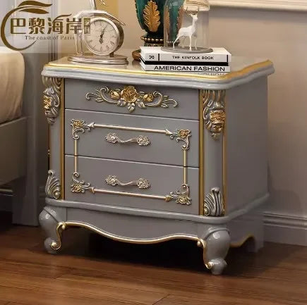 Vintage Modern Bed Multifonction Nordic Unique Queen French Bed Lounge Woode Headboard Camas Matrimonial Bedroom Furniture