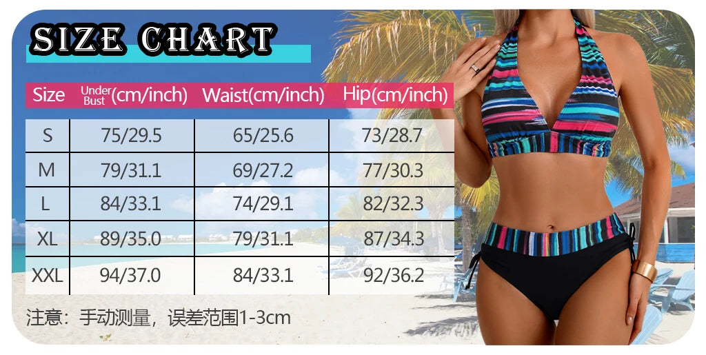 Striped Sexy Bikinis 2026 Women Swimwear Female Swimsuit For Swim Wear Bathing Suits Brazilian Bikini Set Beachwear Pool Bather
