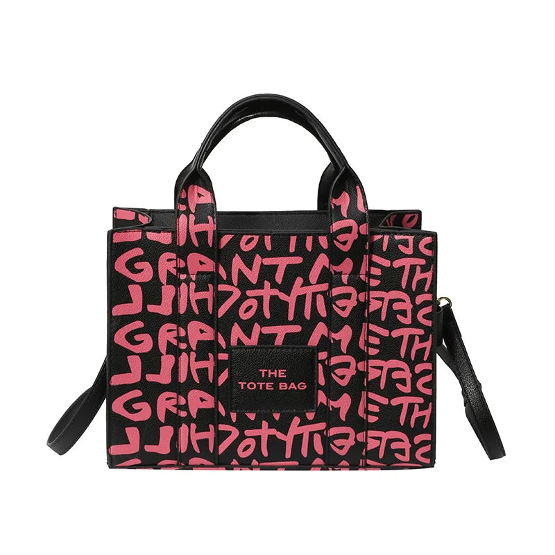 PU Leather Casual Crossbody Bags for Women Ladies Luxury Designer Tote Handbag Female Large Capacity Travel Shoulder Bag Sac
