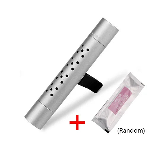 Car Fragrance Custom Vent Clip Cylindrical Essential Oil Car Diffuser Vent Clip with Refill Sticks for Auto Office Kitchen