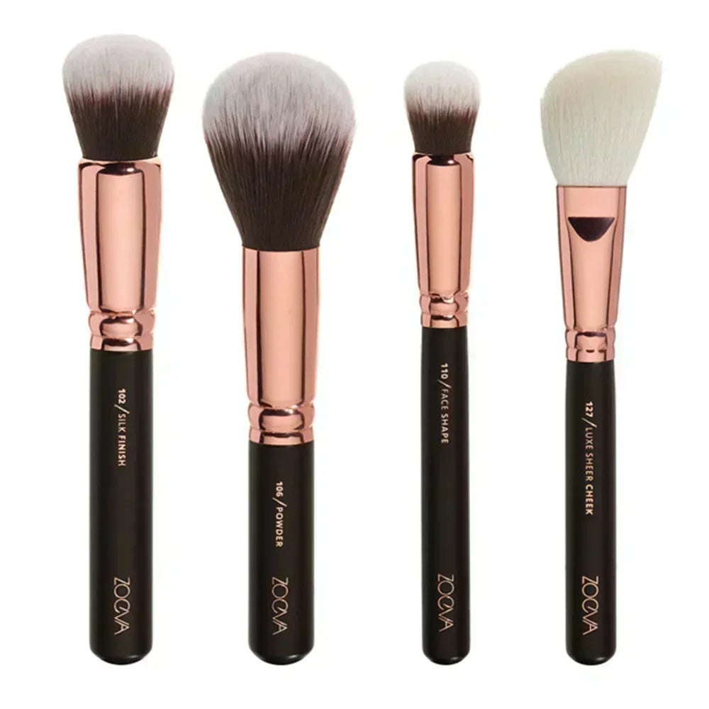 Makeup Brushs Powder Loose Box Belt foundation brush zoeva NEW Makeup Brushs ROSE GOLDEN COMPLETE SET Brushs Makeup Maquillage