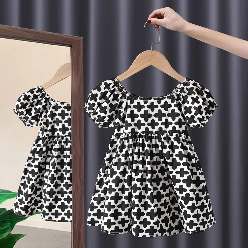 Casual Summer Kids Girls Dress Floral Kids Clothes Baby Girl Princess Dress New Flower Girl Dresses Toddler Baby Girl Clothing