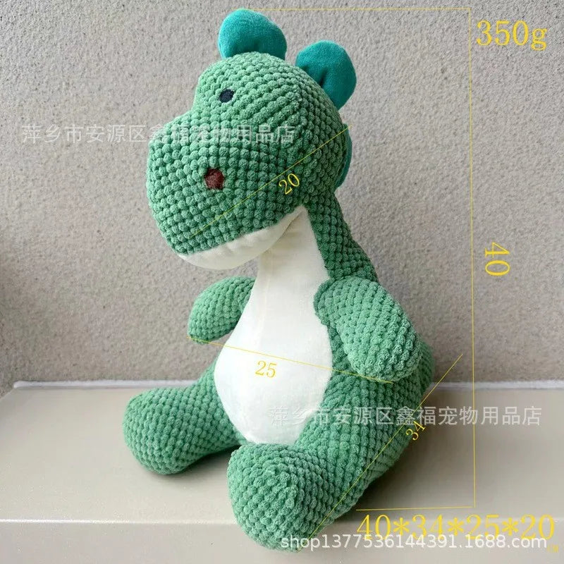 Pet Toy for Dogs, Plush Chew Toy with Sound, Large Animal Design, New Dog Toy for Medium and Large Dogs