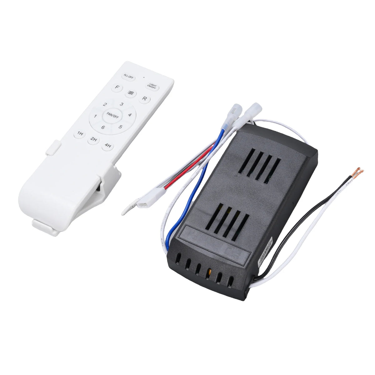 Ceiling Fan Controller Receiver 6 Speeds Ceiling Fan Light Remote Control Kit Long Distance Timer for Replacement