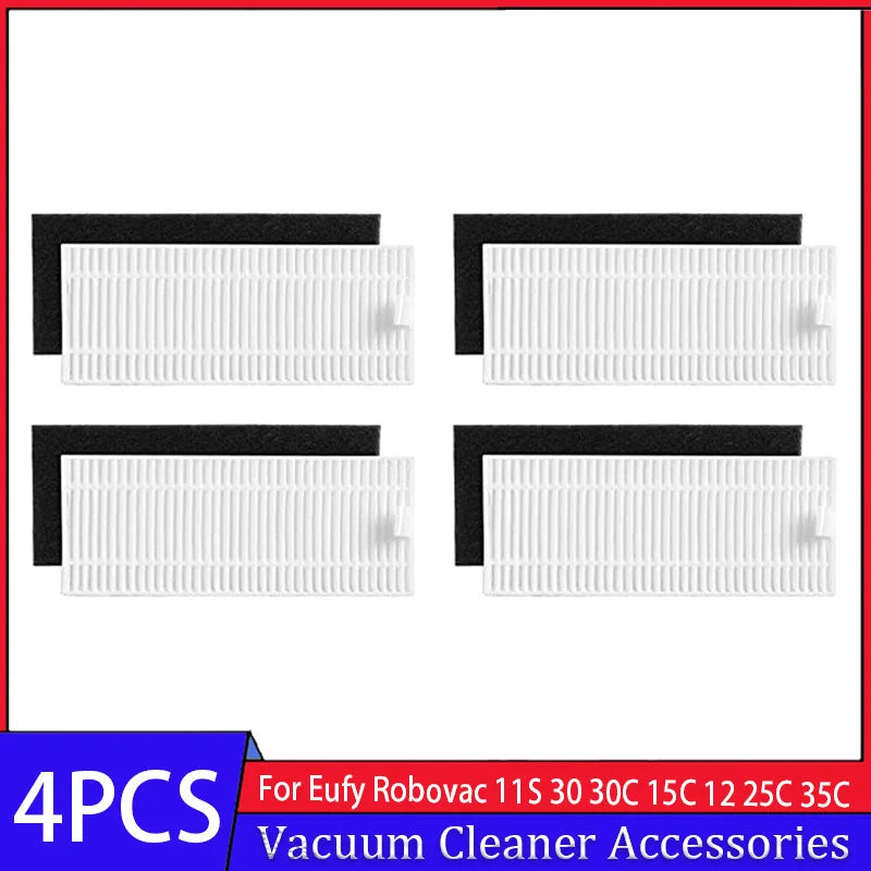 Replacement Parts Accessories for Eufy Robovac 11S 12 25C 15T 30C 35C 39C Side Sweep Main Roller Brush Filter Cover Shell Protec