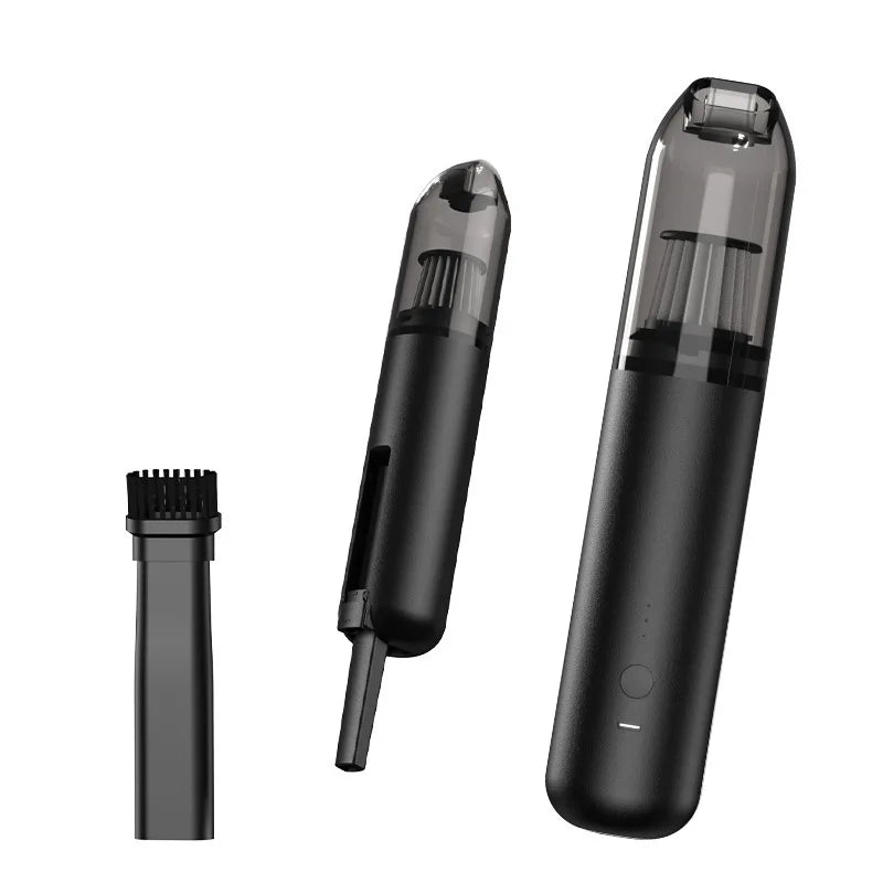Handheld Cordless Car Vacuum Cleaner Strong Suction Power USB Rechargeable Hair Remover and Dust Collector for Home/Car Use