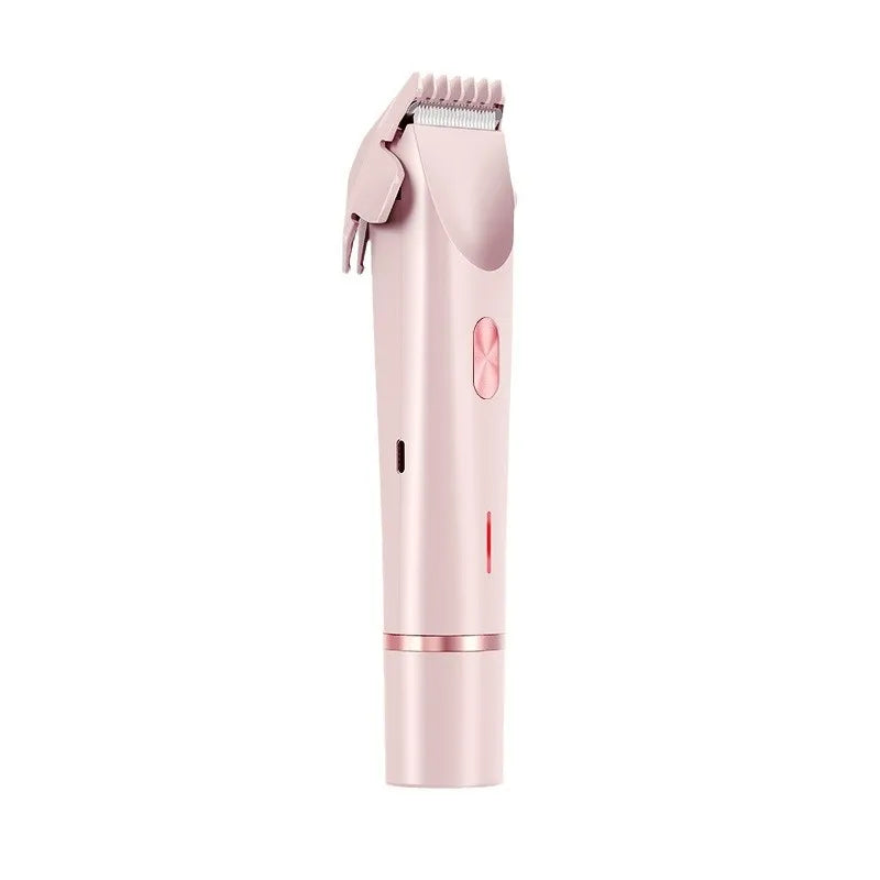 1PC Dual Head Hair Trimmer Women Electric Razors Rechargeable Wet Dry Painless Shaer Machine Hair Remoer For Body Private Areas