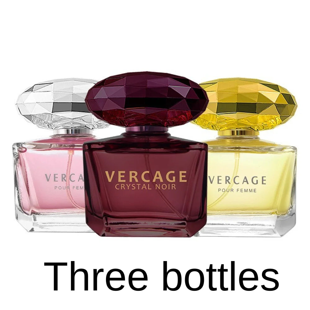 Luxury Brand Lasting Fragrance 50ml Women Body Spray Perfume Floral Scent Pheromone Perfumes Crystal Diamond Sweet Love Crystal