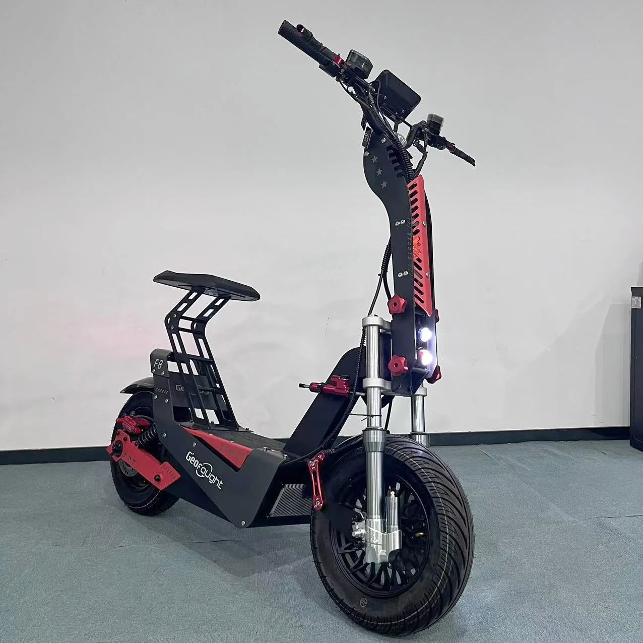 Racing Electric Scooter 72v 15000w QS Motor 16inch Tyre Fast Speed 110-140KMH Battery 50-60ah Range 120-180KM Electric Scooter