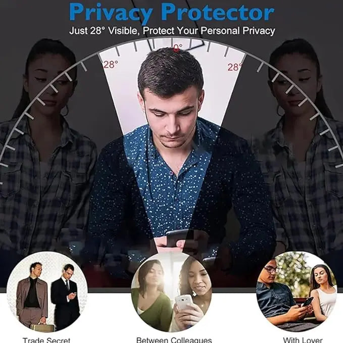 3PCS Privacy Hydrogel Film For Motorola Edge 50 40 30 Pro Ultra Neo G85 G84 G75 G55 G54 G45 G35 Without Fingerprint Unlocking