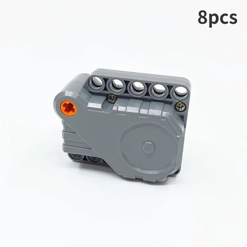 MOC Technical Parts Pull Back Motor 6x3x5 Building Blocks Compatible with Legoeds 12799 12787c01 Car Vehicle Inertia Motor Toys