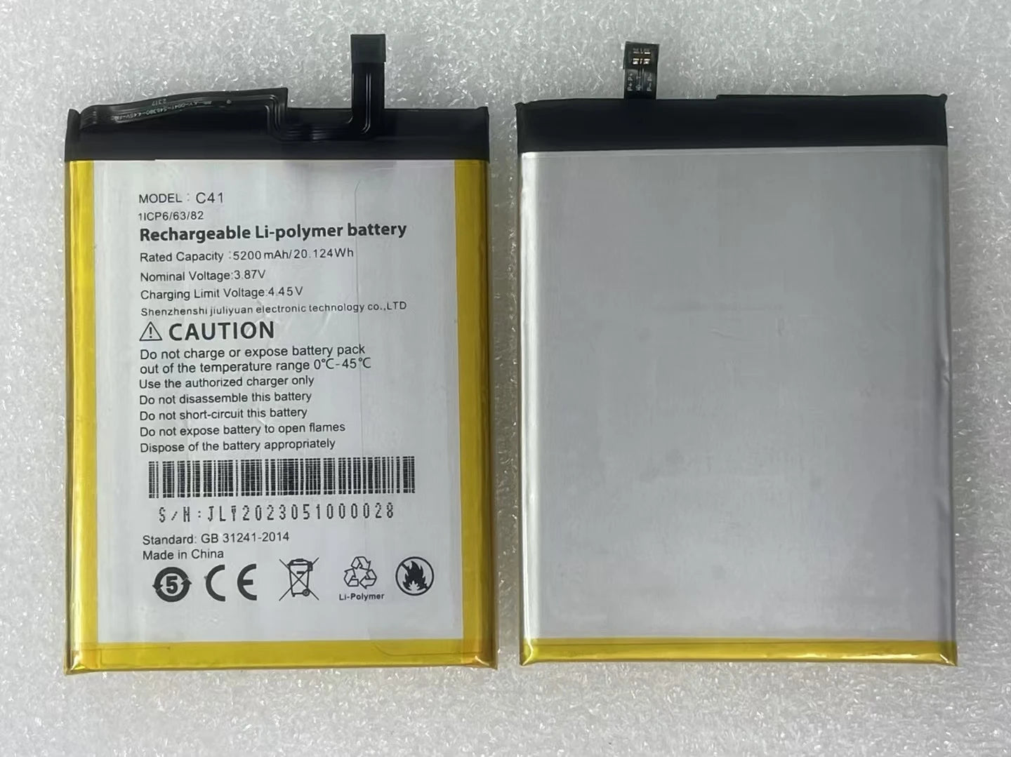 Original CUBOT Note 21/Note 40 phone C41 battery 5200mah 3.87v for CUBOT Note 21 Note 40 phone battery