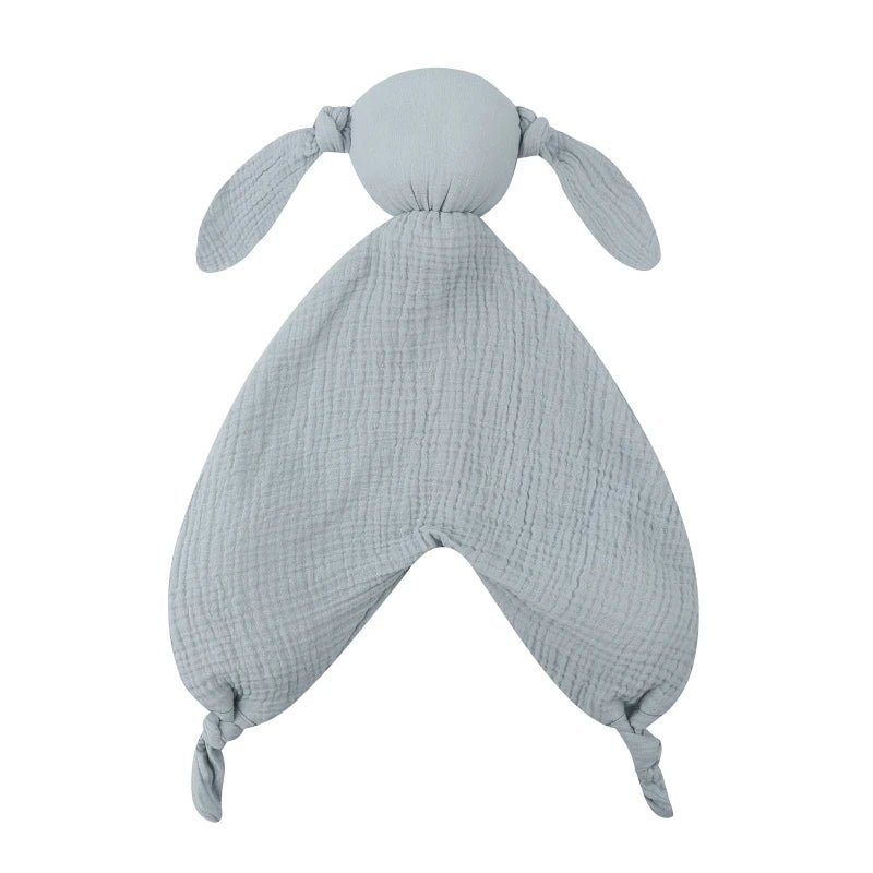 Baby Security Blanket Soothing Appease Towel Soft Animal Rabbit Plush Teething Bib Infants Comfort Sleeping Nursing Dropship