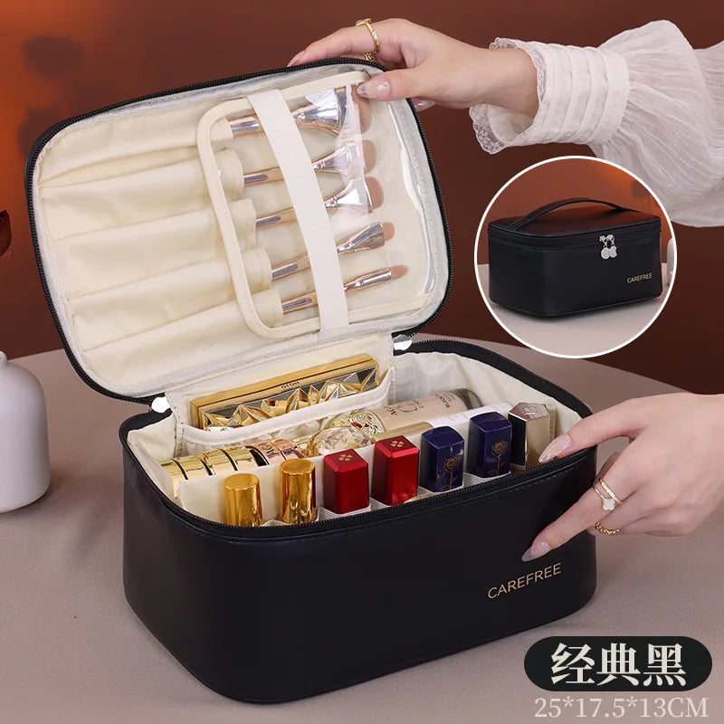 Multifunctional Cosmetic Bag Large Capacity Makeup Organizer Case For Women Travel Toiletry Storage Pouch Toilet storage bag