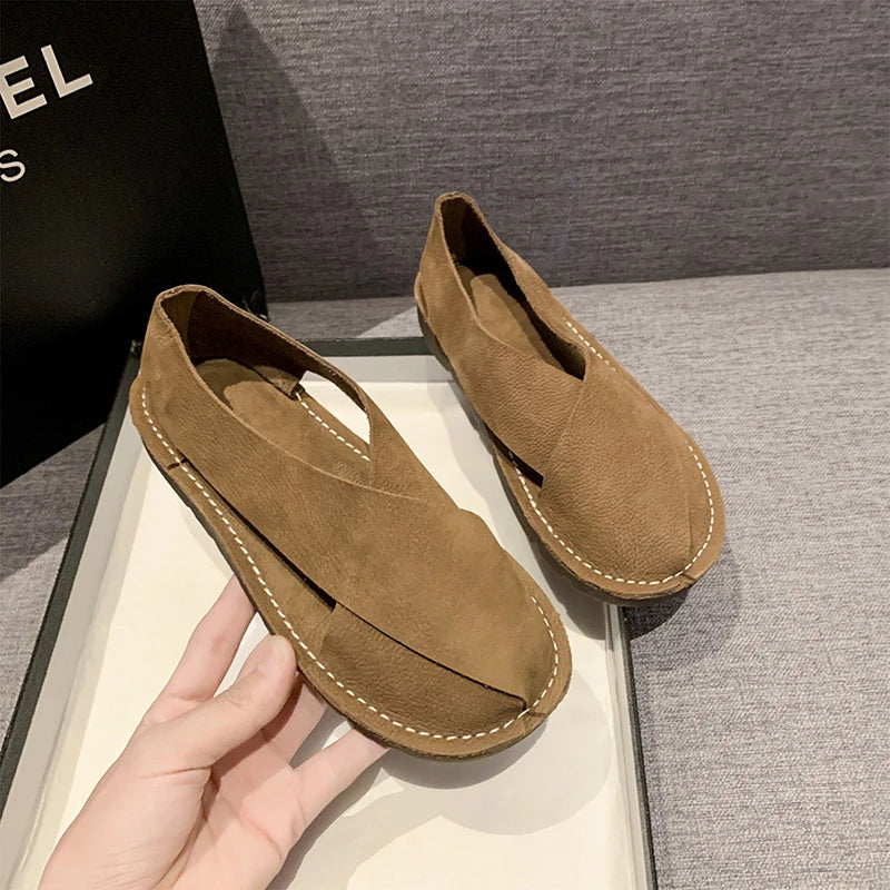New Women Shoes Sandals Flat Low Heel Sneakers Casual Gladiator Barefoot Loafers Slip-on Summer Spring Comfortable on Promotion