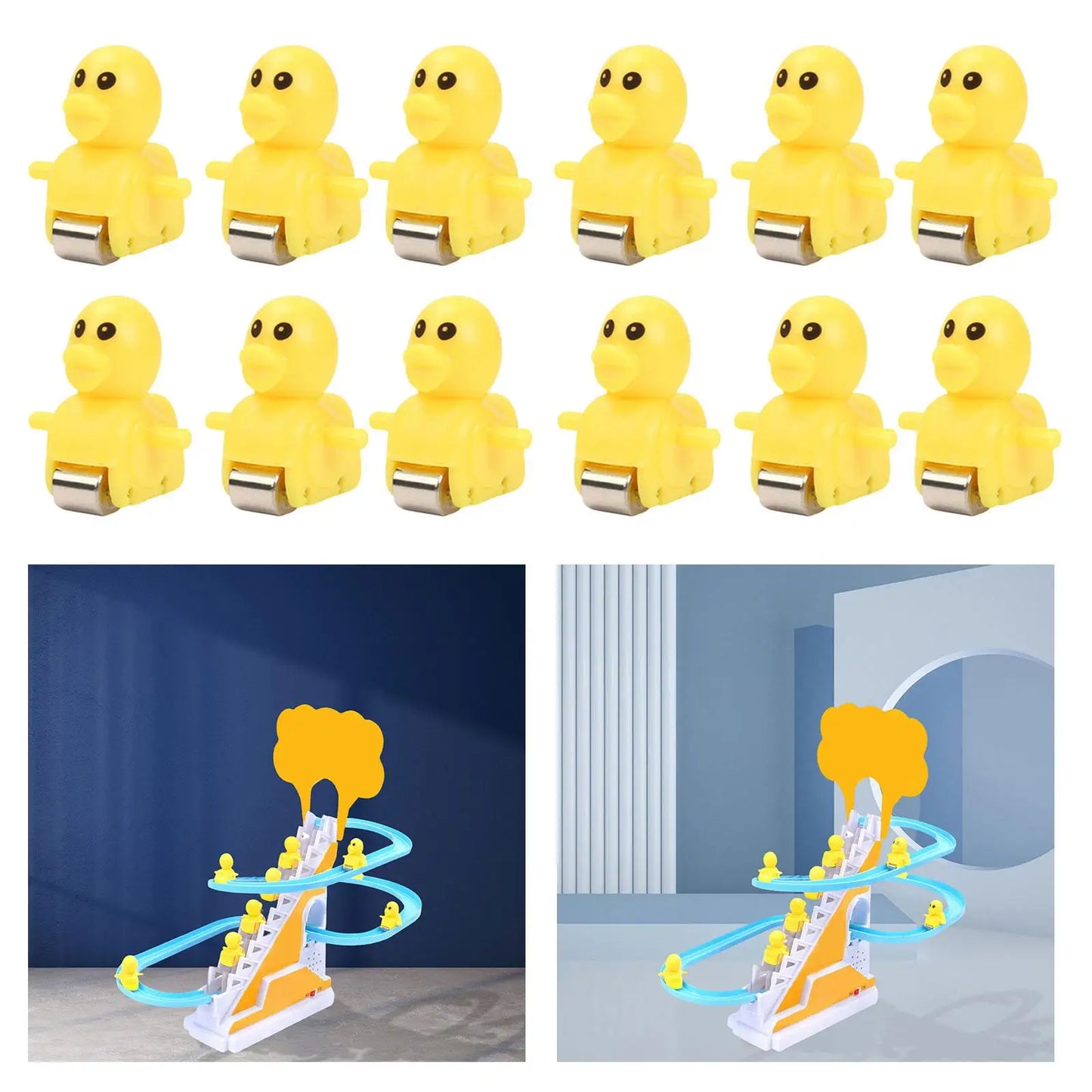 Electric Climb Stair Tracks Game Parts Adorable Durable Slide Stair Toy Spare Part for Indoor Outdoor Kid Children