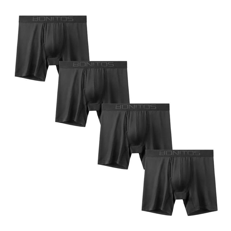 4pcs Front opening underpants men brand Boxers man sexy boxer shorts Men's panties gift underwear for mens calecon