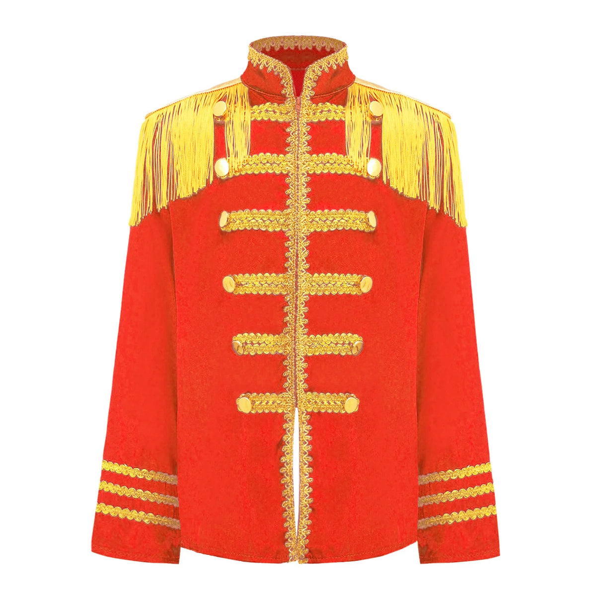 Kids Girls 60s Retro Hippie Rock Band Musician Costume Halloween Cosplay Carnival Party Circus Drummer Parade Tassel Jacket Coat